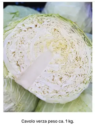 Cavolo verza Italia - 1 pezzo 1 kg