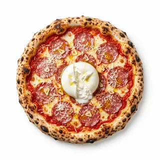 Pizza De Burrata (50 Cm)
