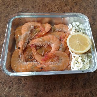 LANGOSTINOS DOS SALSAS 10, unds