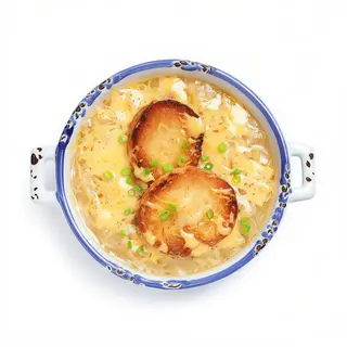 sopa de cebolla