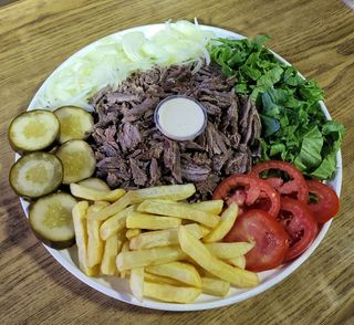 Assiette Chawarma viande