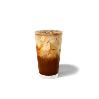 Iced Caramelised Banana Oat Shaken Espresso