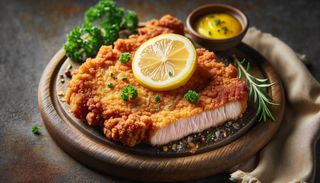 Snitel din muschi de porc