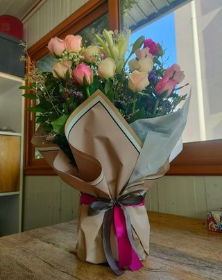 Bouquet Mosaïque Florale