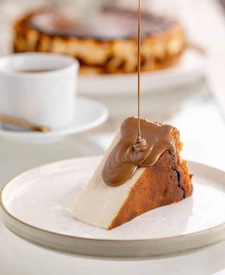 Испанский чизкейк с посыпкой 