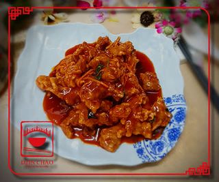 E14 შემწვარი ღორის ხორცი მოტკბო-მომჟავო საწებელში