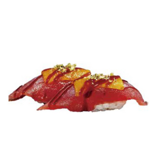120. Nigiri Atun, Queso Cheddar, Salsa Anguila (3 Uds)
