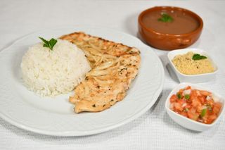 Menu De Pollo A La Plancha GRANDE Y COMPLETO