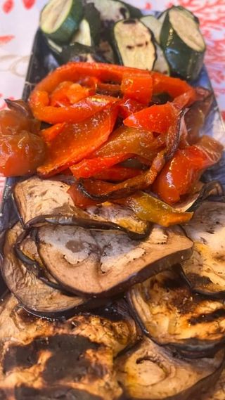 Verdure miste grigliate