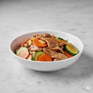 80A-Maiale con verdure