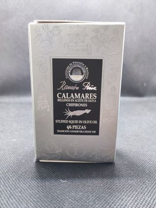 Calamares Rellenos En Su Tinta Chipirones (Ramon Peña) 110G