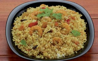 Chingri biriani