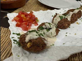 Un Plat De Falafel