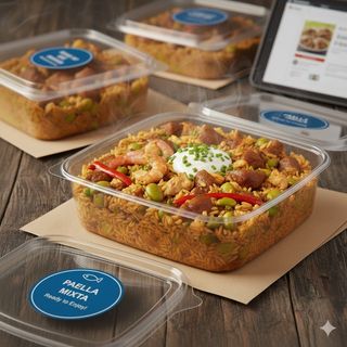 Paella mixta (2 raciones)