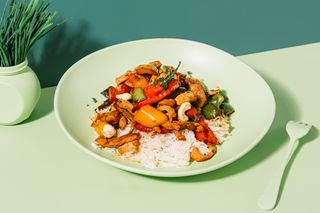 Hoisin chicken caju (picant)