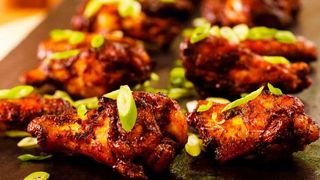Spicy garlic Chicken wings