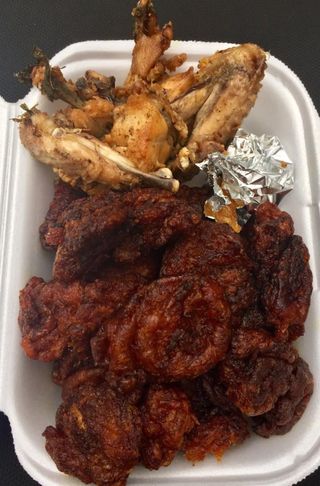 Claclo avec Poulet Frit