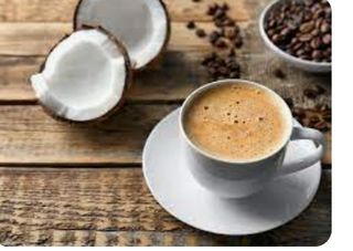 Caffè Espresso Macchiato con latte al Cocco