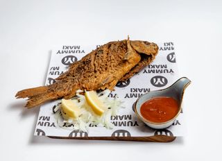 Жареный карась