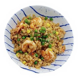 Yakimesi De Gambas Y Verduras虾炒饭