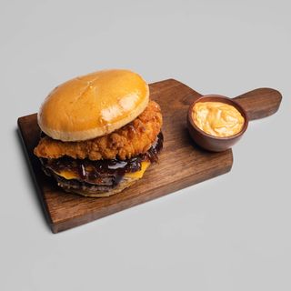 Chicken & Beef Burger - 110g