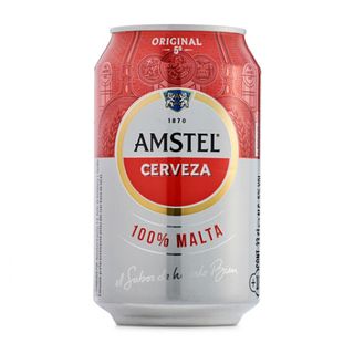 Amstel rojo lata (330 Ml.)