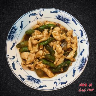 35a  -Pollo con asparagi