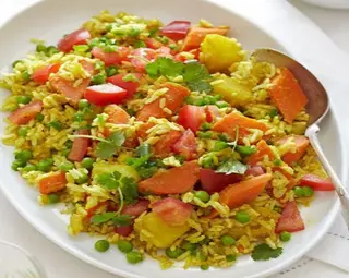 Vegetable biryani