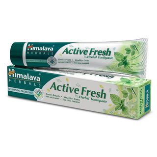 Pasta żelowa miętowa Active Fresh bez fluoru 80g HIMALAYA