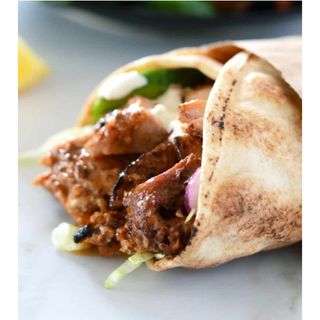 Chicken Or Beef Shawarma With Single Sausage