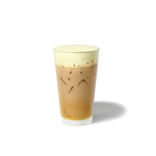 ICED CARAMELISED BANANA FLAVOUR LATTE