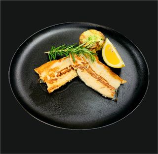 Păstrăv file la grătar