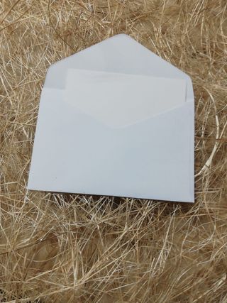 Cartão em Branco com Envelope 