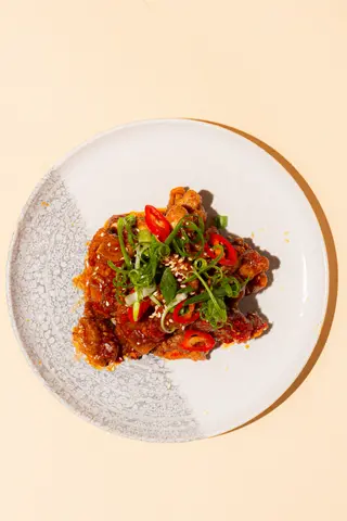 Wu chicken bites