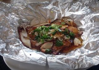 Polpo scottato al cartoccio