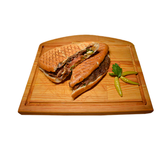 Донер с говядиной в батоне