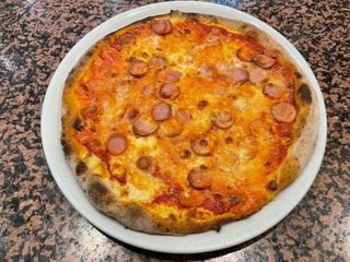 Würstel e gorgonzola