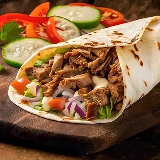 Kebab u tortilji veliki