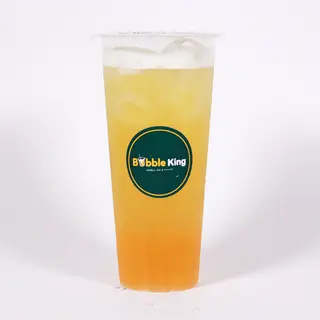 Passion Fruit Green Bubble Tea