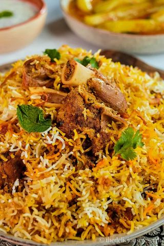 Lamb briyani