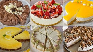 Fetta di cheesecake a freddo 