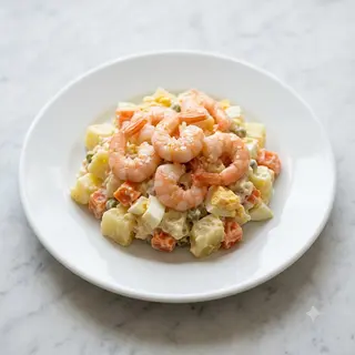 Tapa De Ensaladita De Gambas
