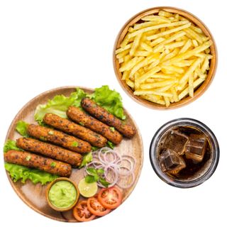 Menú Durum Especial Seekh Kebab