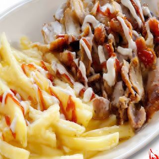 Plato de ternera con papa