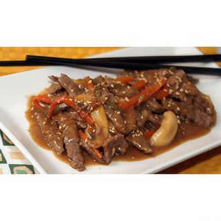 54.Ternera En Salsa Ostra