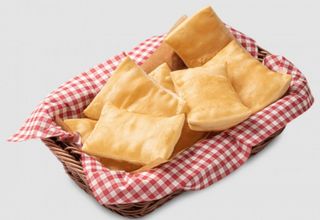 Cestino di gnocco fritto