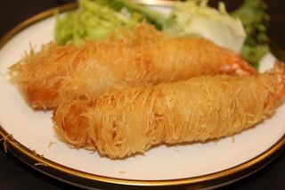 A24. Kadaifi ebi fry*