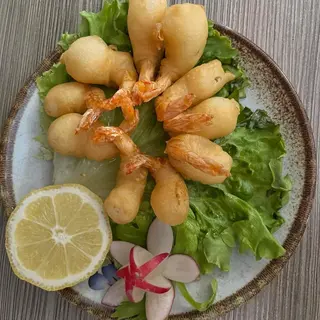 Gamberi fritti