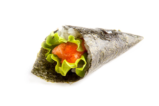 112. Temaki spicy sake