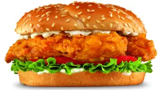Burger crispy